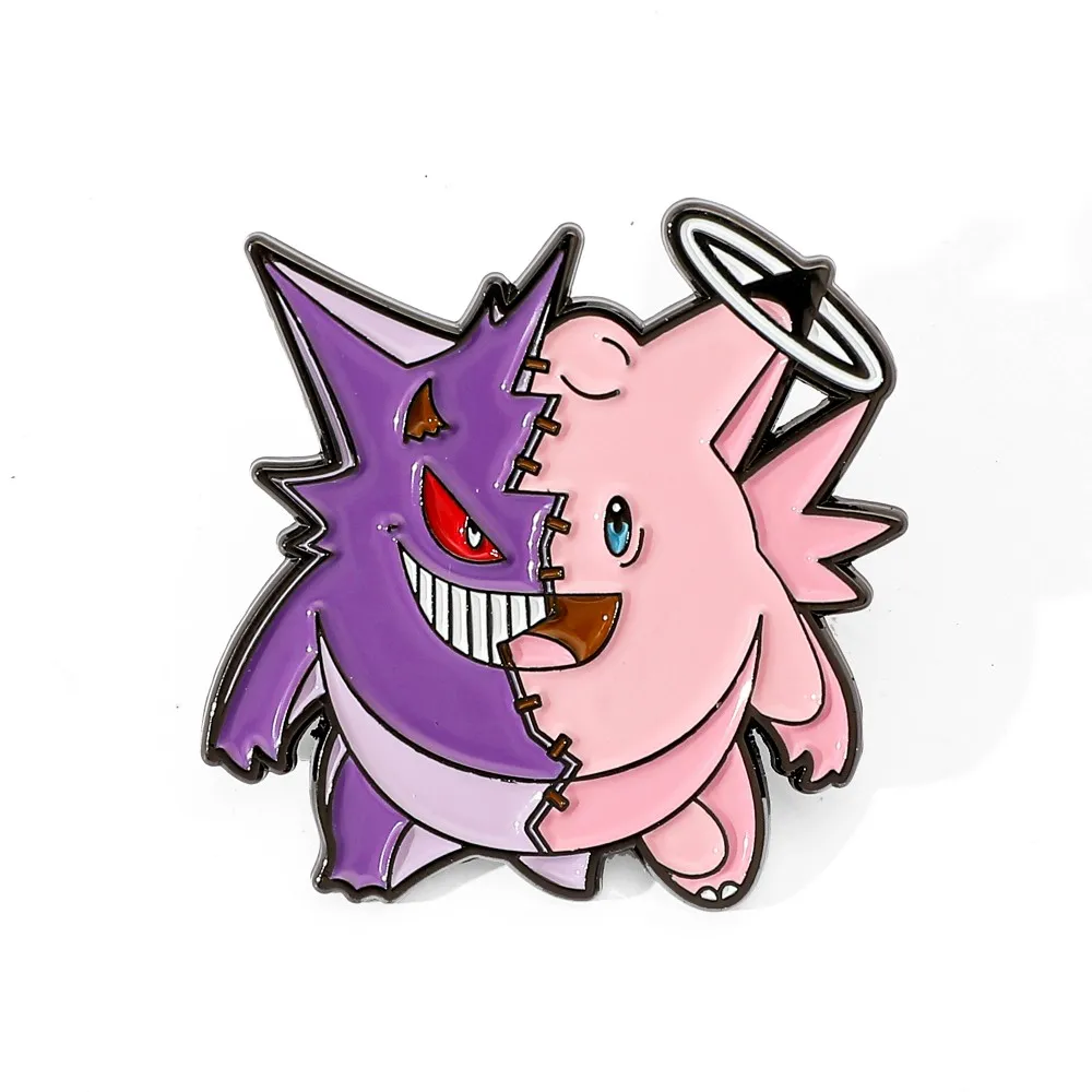 Embroidery Wallpaper - 1 Pc Cartoon Jigglypuff Broche Knappe