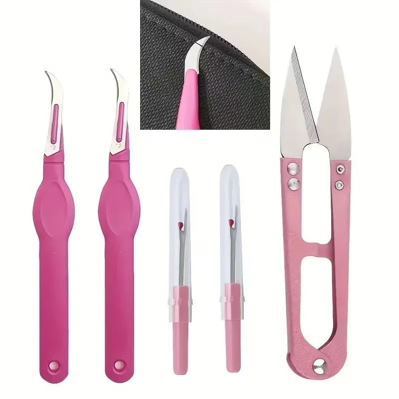 Embroidery Removal Tool - Naadopener en draadverwijderaarset, naaisteekknipper, steekopener, naaigereedschap