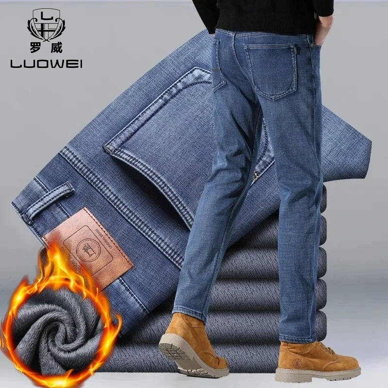 Embroidery Workshop - Merk Heren Jeans Winter Onder nul