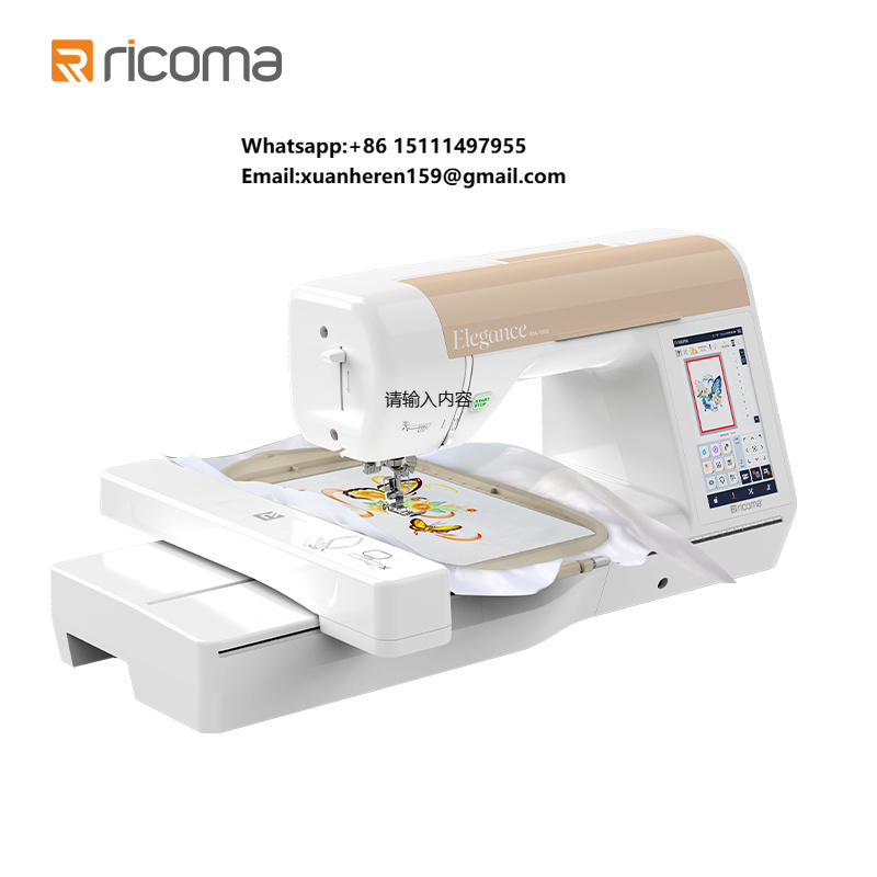 Embroidery Machine - Gebruiksvriendelijke Ricoma RSE5000 huishoudelijke geautomatiseerde borduurmachine