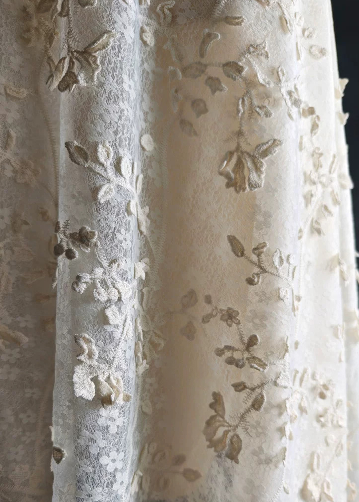 1 yard 3D borduurtextuur kants - Embroidery Texture recensie en prijs