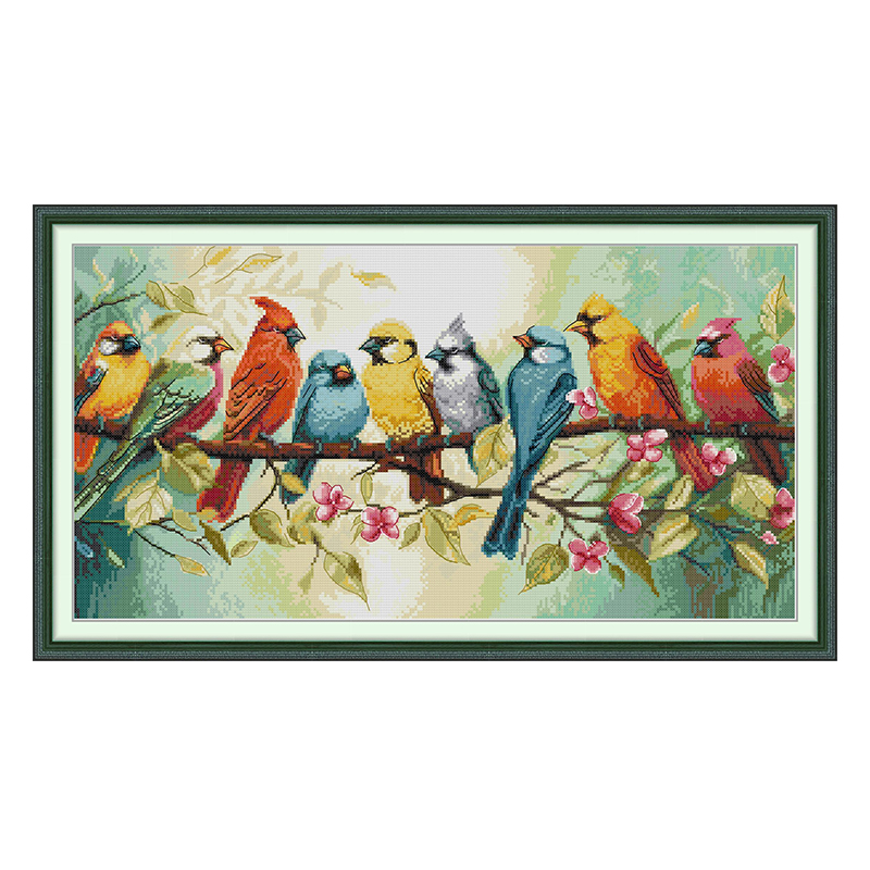 Het Lied van de Vogels Patrone - Embroidery Vs Cross Stitch recensie en prijs