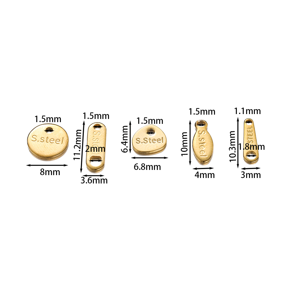 20/50 stuks roestvrij staal go - Embroidery Charm recensie en prijs