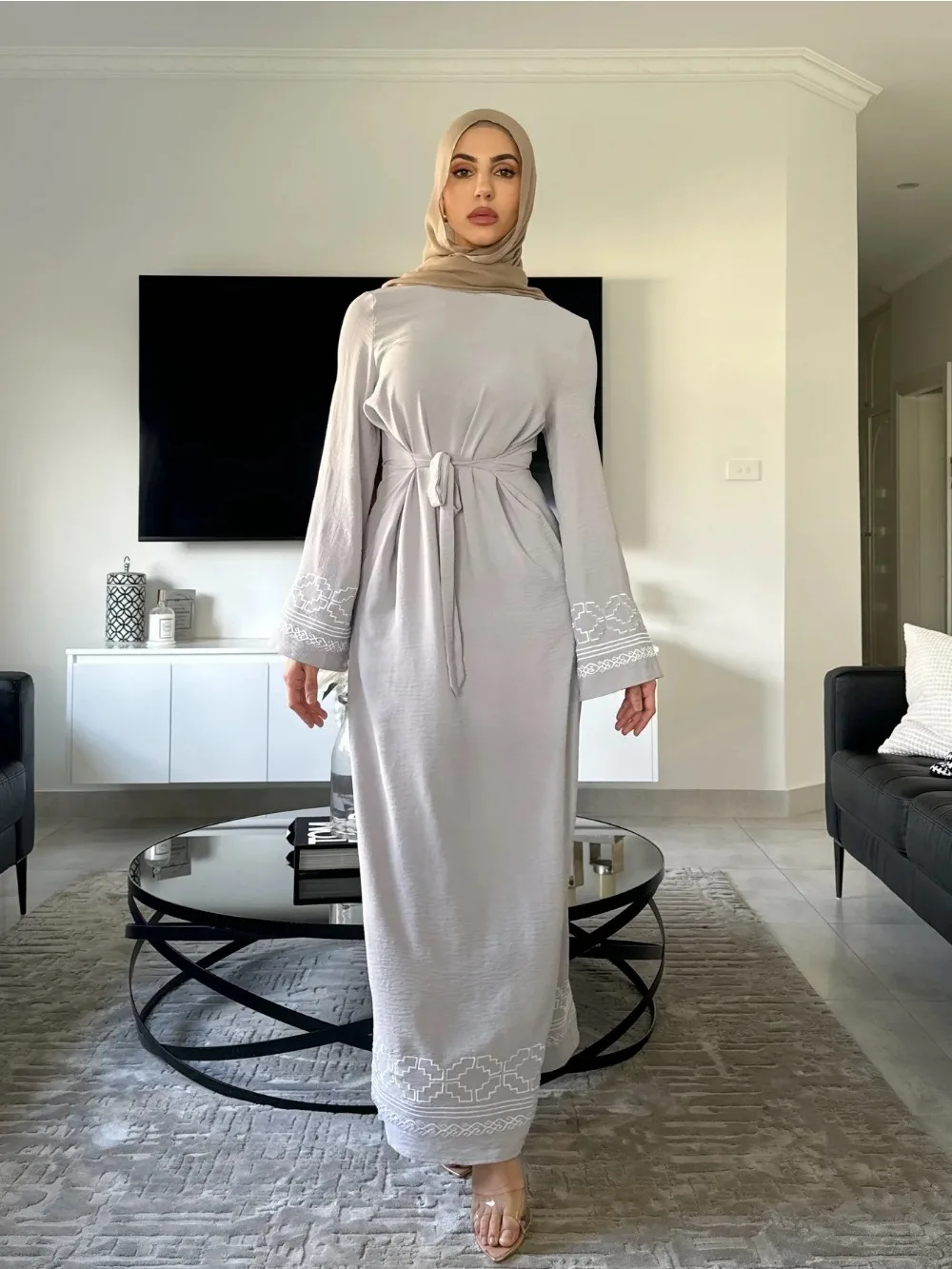 Eid Borduren Moslim Jurk voor  - Embroidery Arabic recensie en prijs