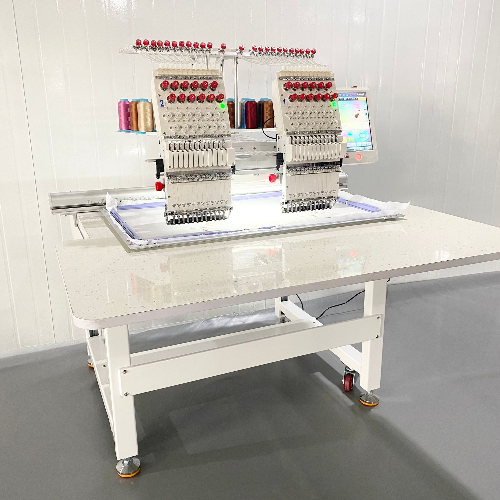 Hoge kwaliteit geautomatiseerd - Embroidery Machine recensie en prijs