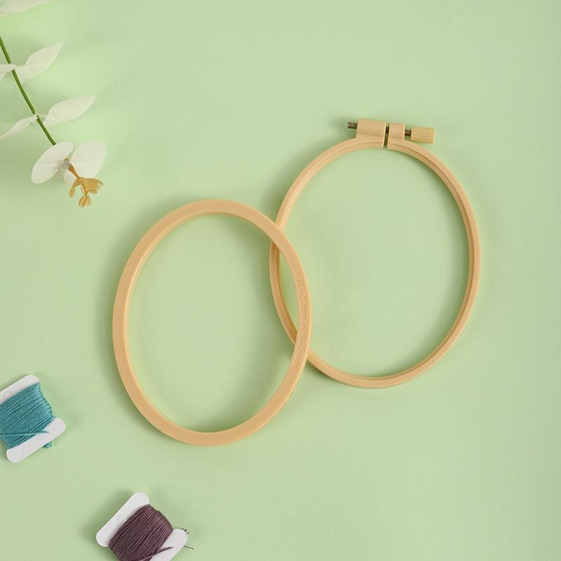 Imitatie Bamboe Plastic Ovale  - Embroidery Hoop Plastic recensie en prijs