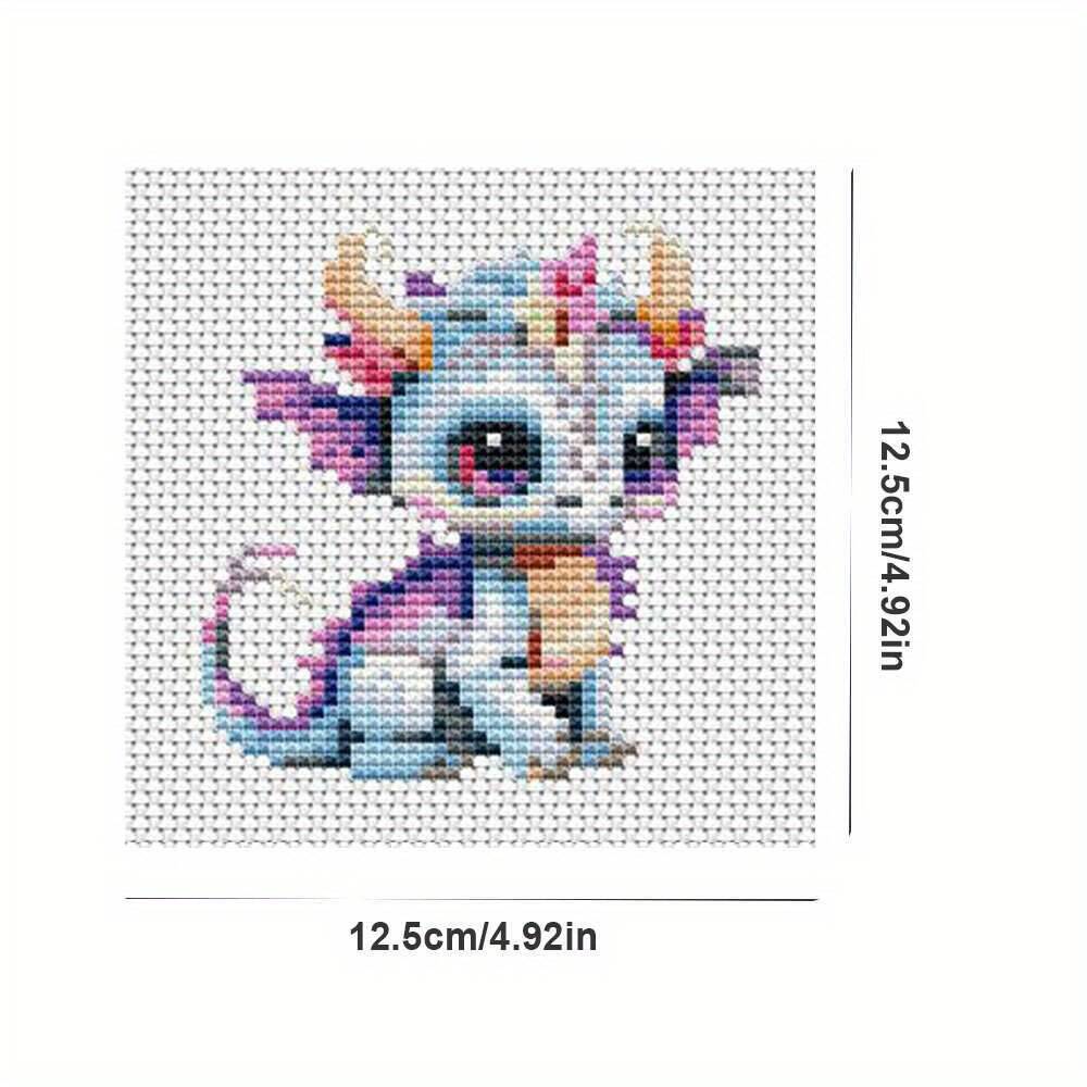 12 stuks Dragon Cross Stitch 1 - Embroidery Vs Cross Stitch recensie en prijs