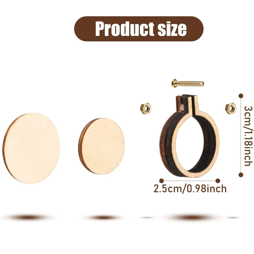 10 stks/set Houten Mini Bordur - Embroidery Hoop Plastic recensie en prijs