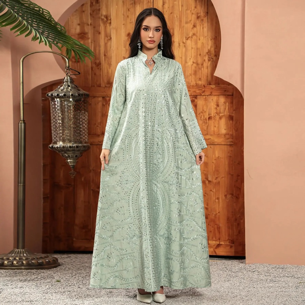 Elegante Dubai Vrouwen Jurk Ab - Embroidery Arabic recensie en prijs