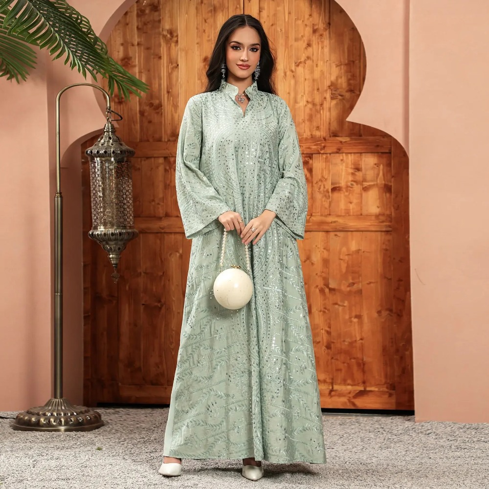 Elegante Dubai Vrouwen Jurk Ab - Embroidery Arabic recensie en prijs