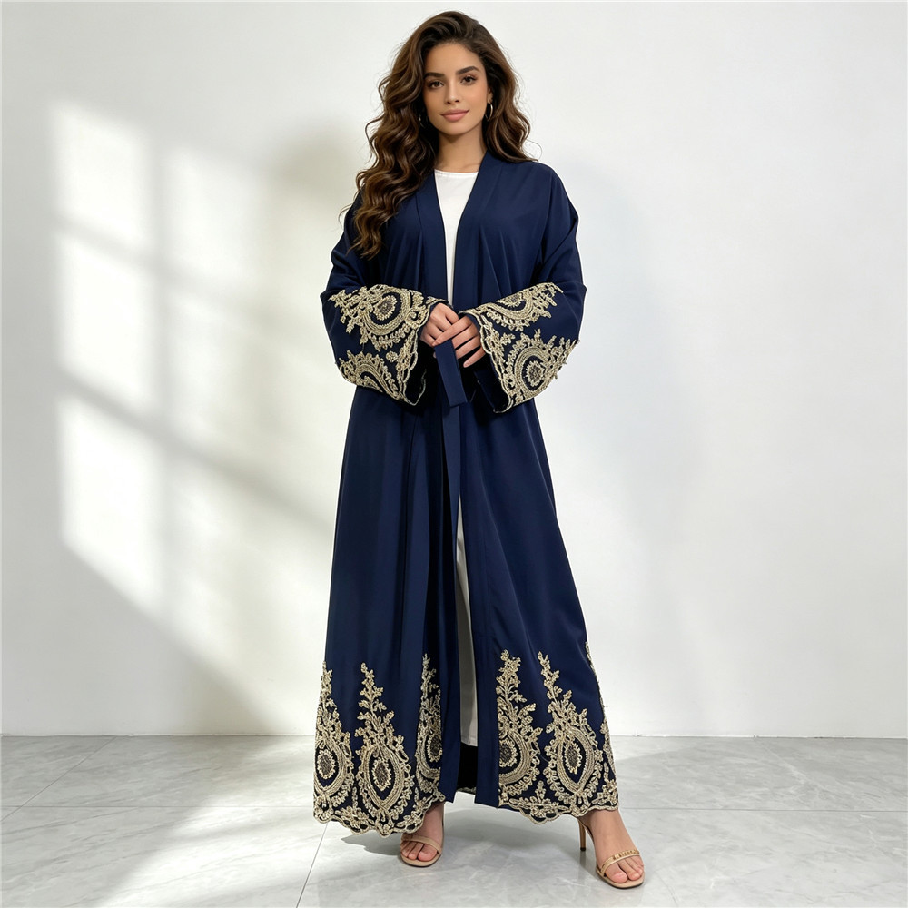 Nieuwe Abaya Dubai Luxe Kimono - Embroidery Arabic recensie en prijs