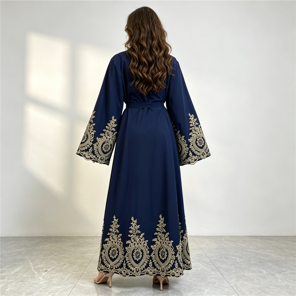 Nieuwe Abaya Dubai Luxe Kimono - Embroidery Arabic recensie en prijs