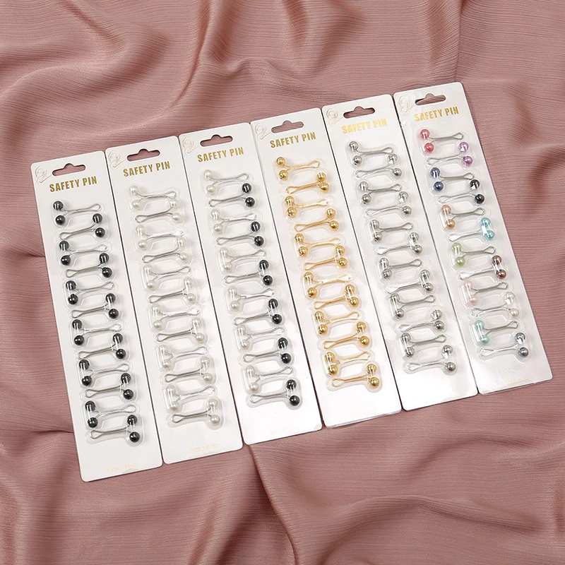 12 stks/zak Moslim Hijab Pins  - Embroidery Arabic recensie en prijs
