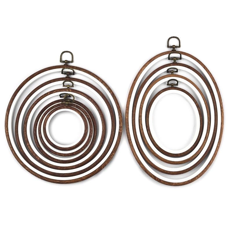 Naai-gereedschap Ronde Ovale H - Embroidery Hoop Plastic recensie en prijs