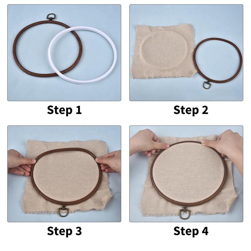 Naai-gereedschap Ronde Ovale H - Embroidery Hoop Plastic recensie en prijs