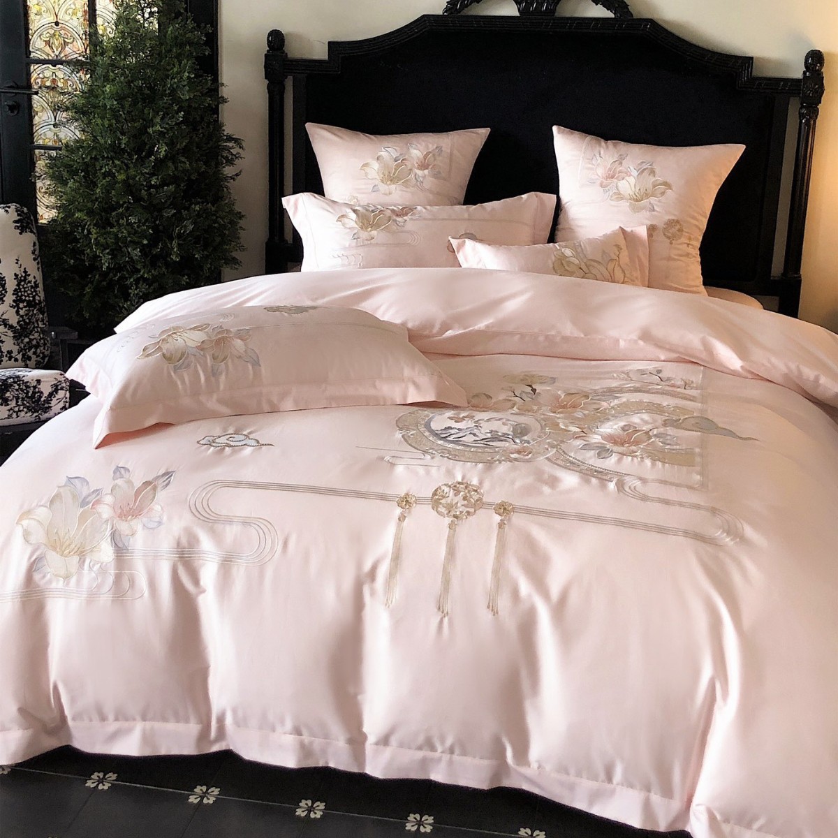 Luxe Chinese stijl bloemen en  - Embroidery Sheet recensie en prijs