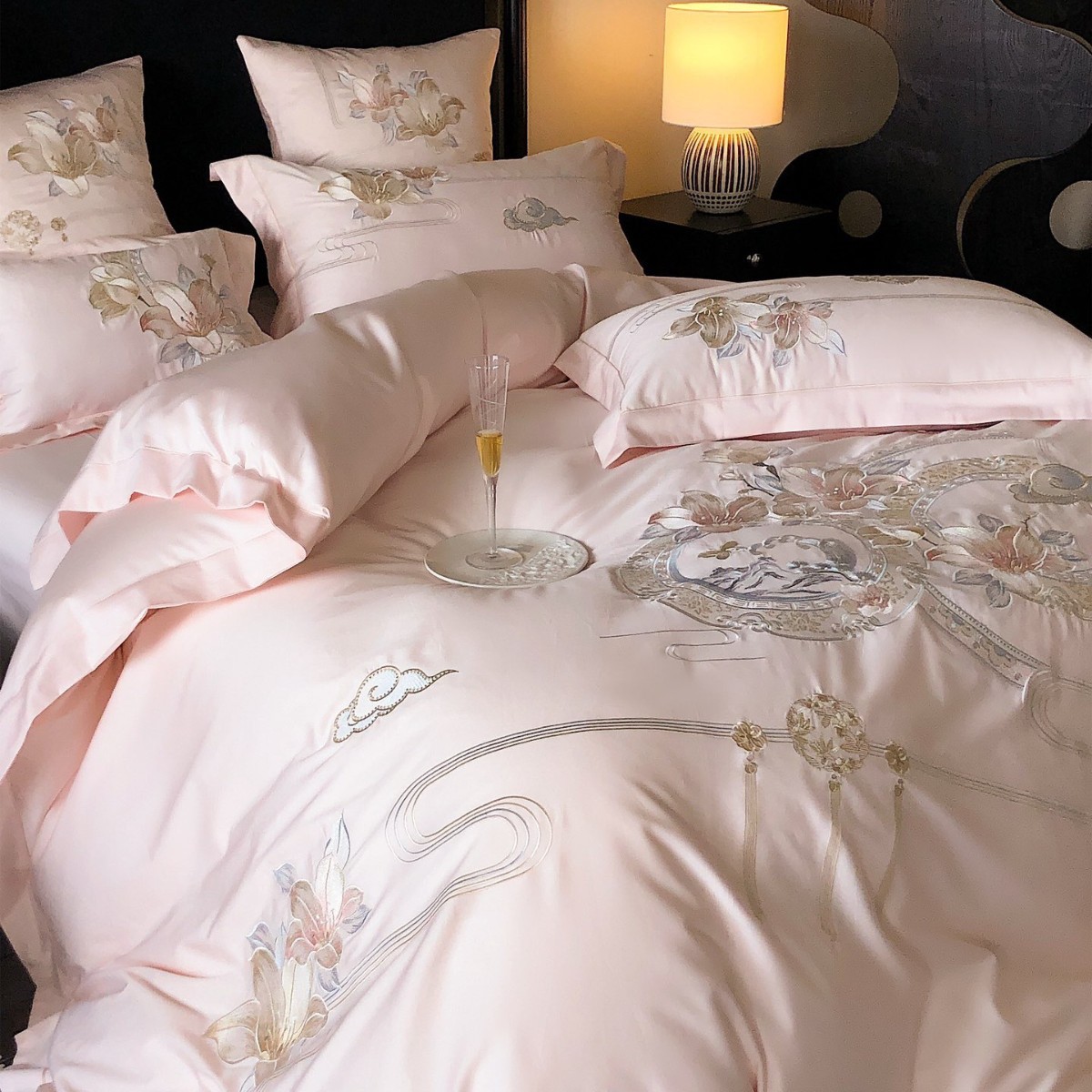 Luxe Chinese stijl bloemen en  - Embroidery Sheet recensie en prijs