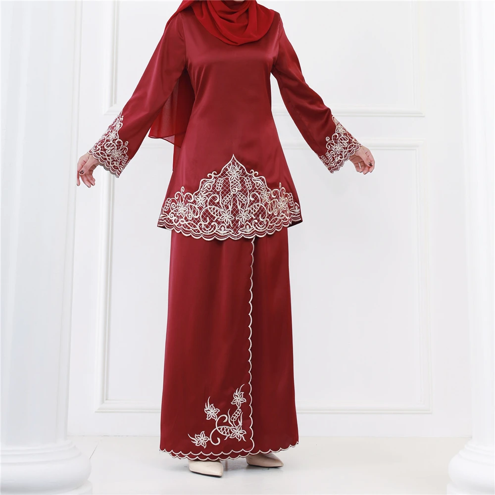 Eid borduurwerk abaya's moslim - Embroidery Arabic recensie en prijs