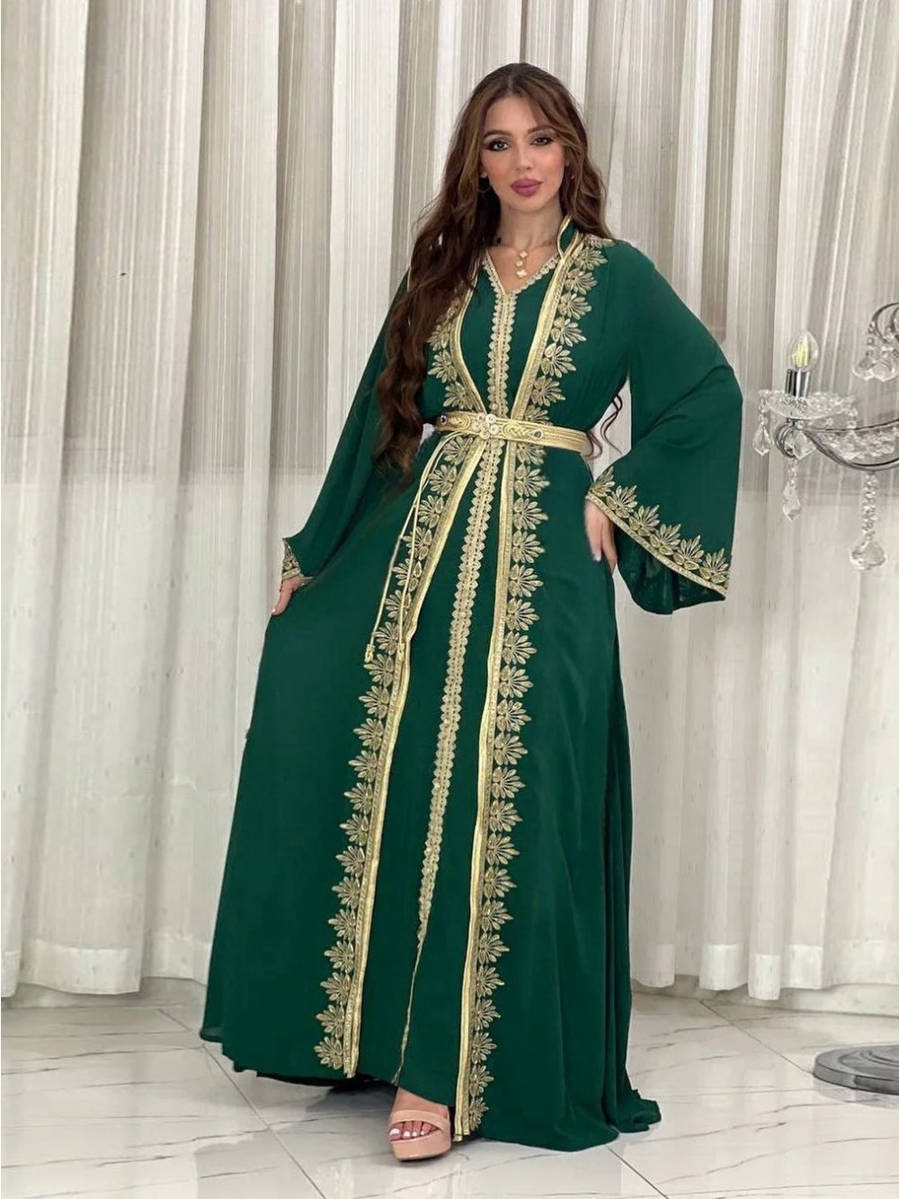 Eid Moslim Vrouwen Feestjurken - Embroidery Arabic recensie en prijs