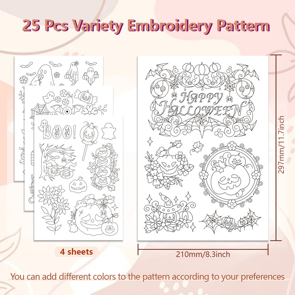 Wateroplosbare borduurpatronen - Embroidery Sheet recensie en prijs
