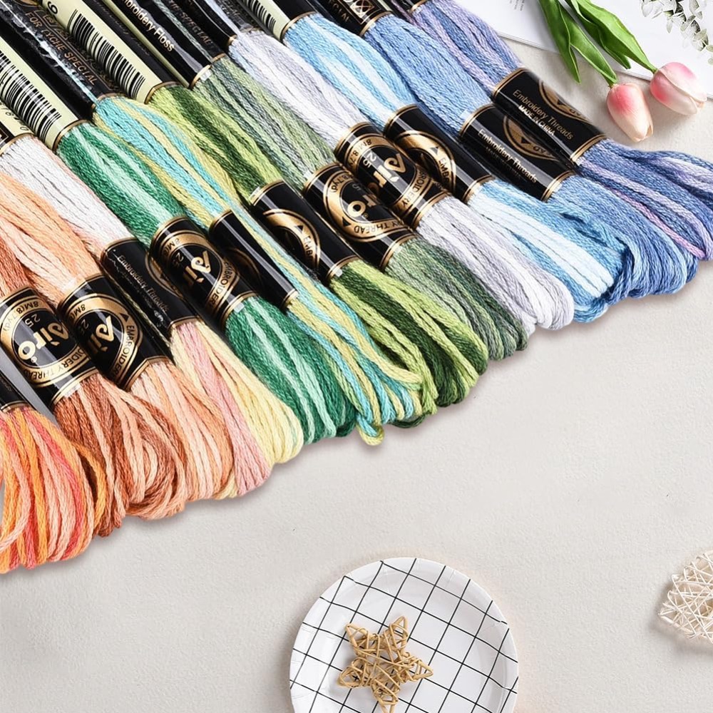 12 klosjes 105 yards kruisstee - Embroidery Gradient recensie en prijs