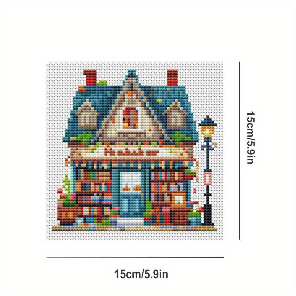 12 Stuks Borduurpakketten Huis - Embroidery Vs Cross Stitch recensie en prijs