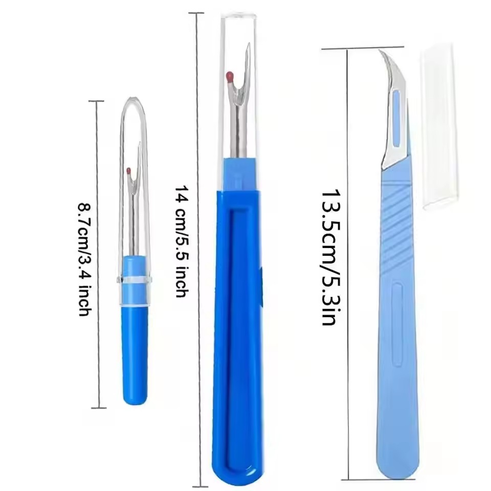 2/5PCS Naaien Tornmesje Kit Bl - Embroidery Removal Tool recensie en prijs