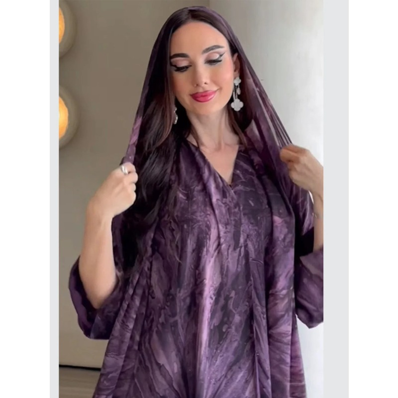 Sjaal Damesjurk Abaya Cardigan - Embroidery Arabic recensie en prijs