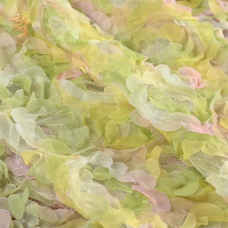 Groen verloop driedimensionaal - Embroidery Gradient recensie en prijs
