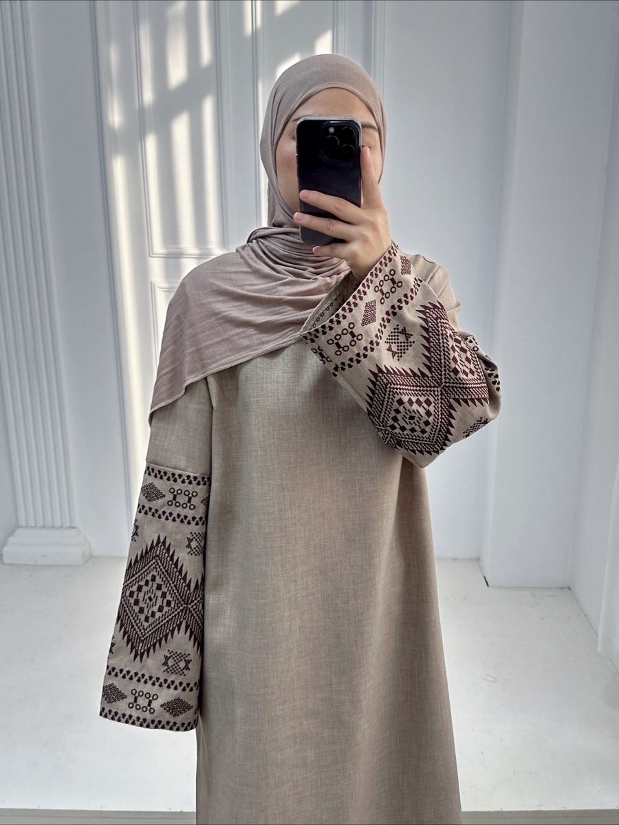 Eid Moslim Abaya voor Vrouwen  - Embroidery Arabic recensie en prijs