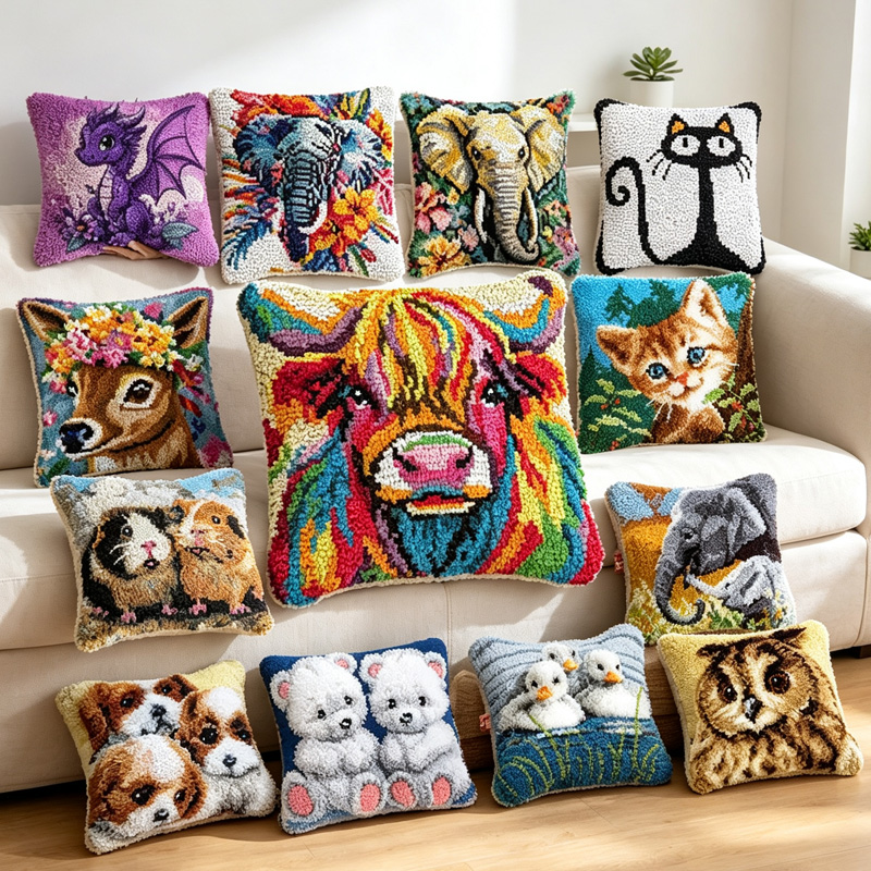 Hond Kat Dinosaurus Koe Dier K - Embroidery Sheet recensie en prijs