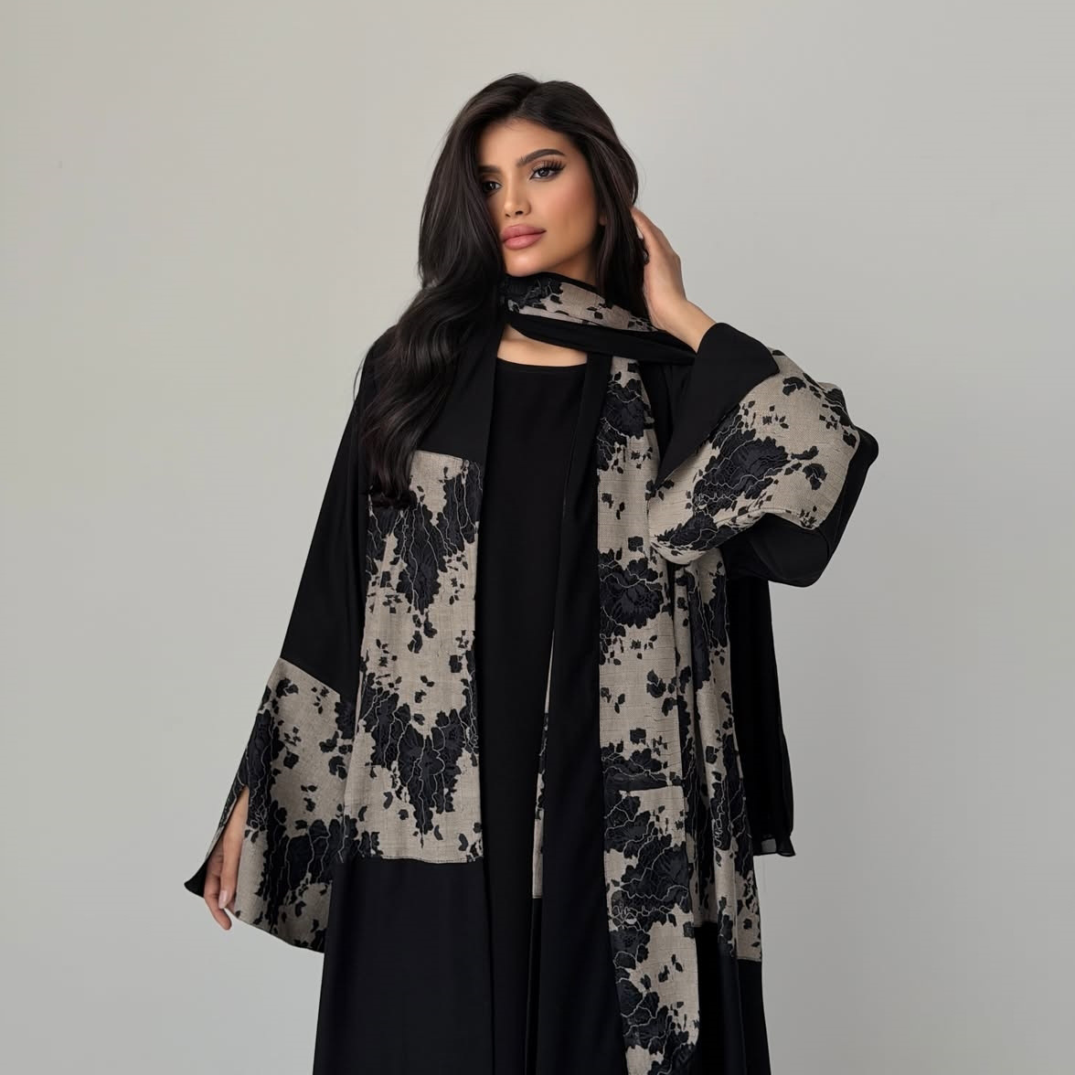Vrouwen Eid Abaya Hijab 2-deli - Embroidery Arabic recensie en prijs