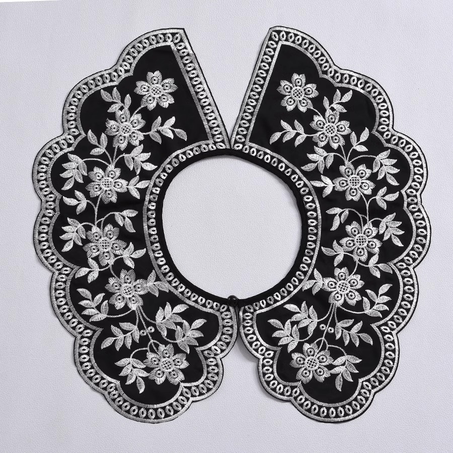 Nieuwe Europese stijl overhemd - Embroidery On Black Shirt recensie en prijs