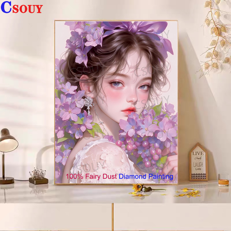 100% Fairy Dust DIY Diamant Sc - Embroidery Vs Cross Stitch recensie en prijs